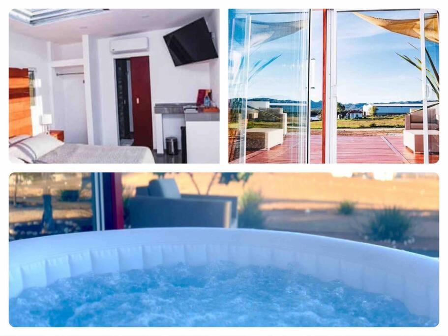 Cabana El Alamo Con Jacuzzi Vila Valle de Guadalupe Exterior foto