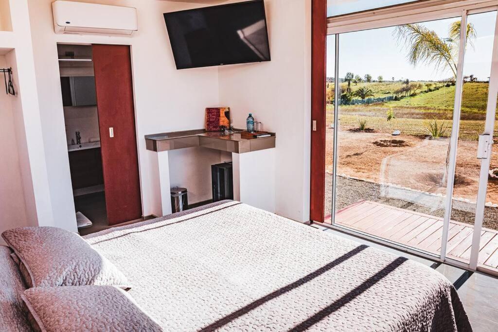 Cabana El Alamo Con Jacuzzi Vila Valle de Guadalupe Exterior foto