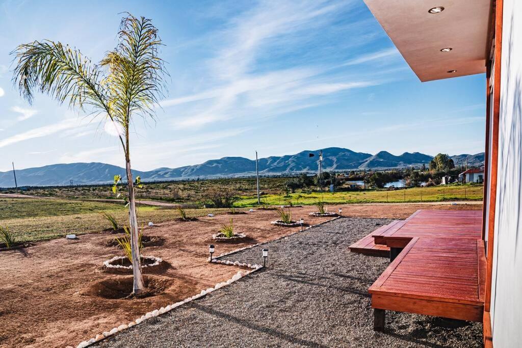 Cabana El Alamo Con Jacuzzi Vila Valle de Guadalupe Exterior foto