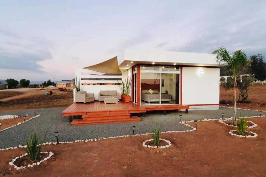 Cabana El Alamo Con Jacuzzi Vila Valle de Guadalupe Exterior foto