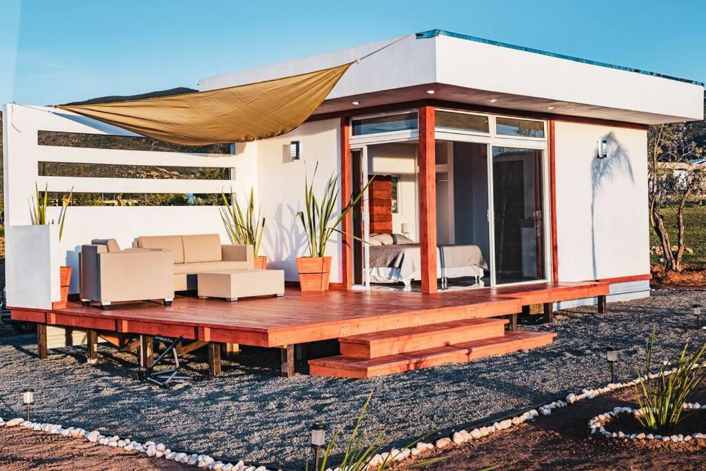 Cabana El Alamo Con Jacuzzi Vila Valle de Guadalupe Exterior foto